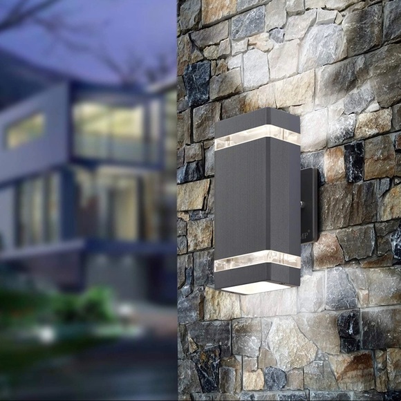 New LED Square Up and Down Lights Outdoor Wall Light